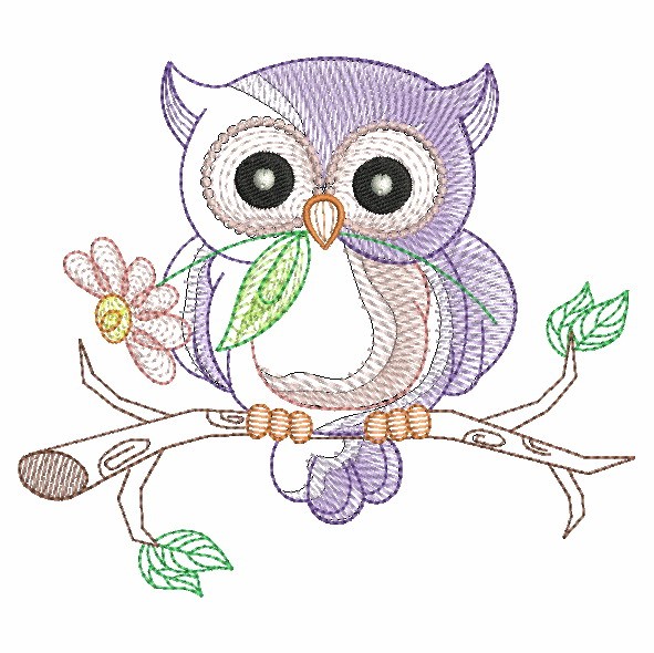 Sketch Owls | OregonPatchWorks