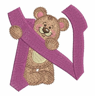 Teddy Bear Alphabet-16