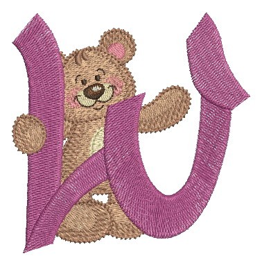 Teddy Bear Alphabet-25