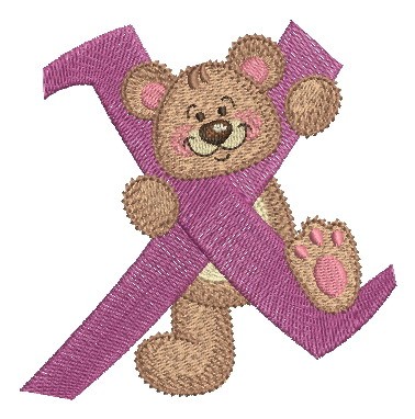 Teddy Bear Alphabet-26