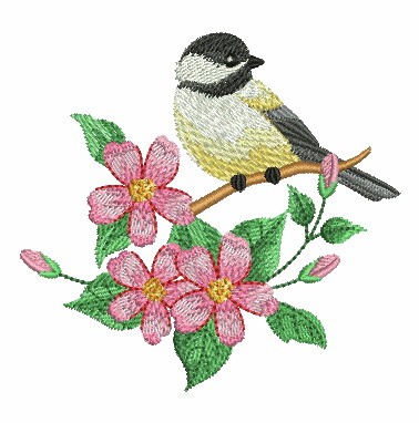 Bird And Flower-6