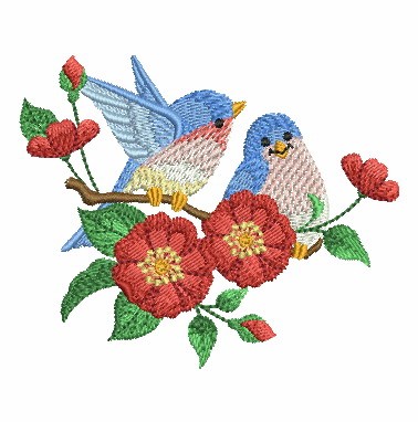 Bird And Flower-10