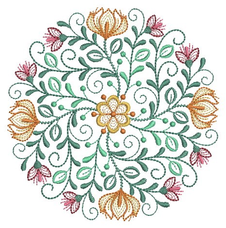 Floral Circle Quilts | OregonPatchWorks