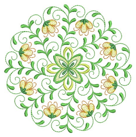 Flower Circle Quilts | OregonPatchWorks
