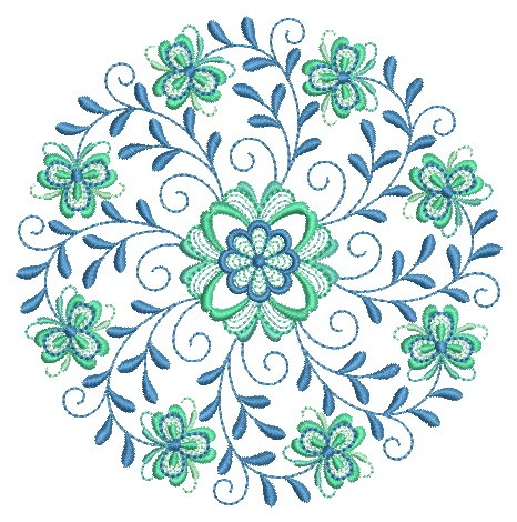 Flower Circle Quilts | OregonPatchWorks