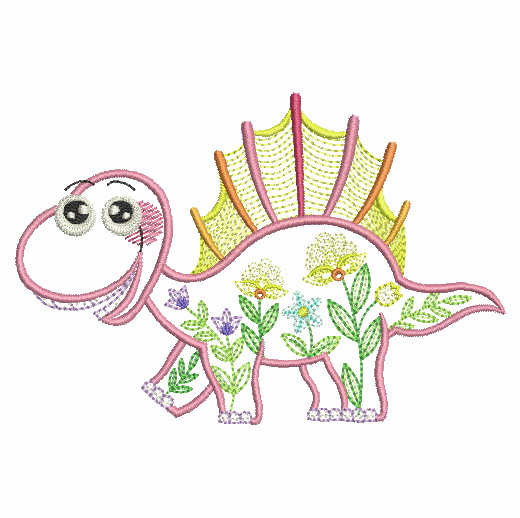 Floral Dinosaurs-8