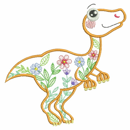 Floral Dinosaurs-9