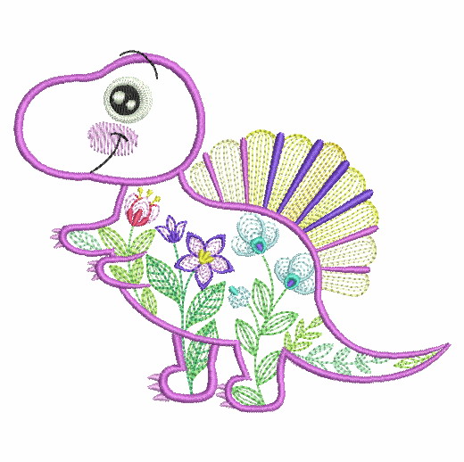 Floral Dinosaurs-12