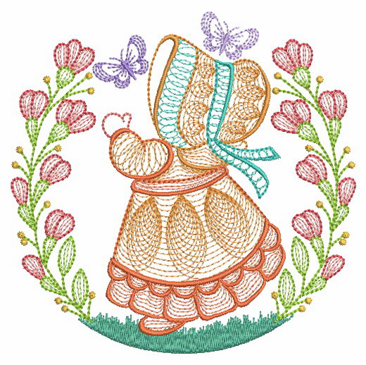 Rippled Sunbonnet Sue | OregonPatchWorks