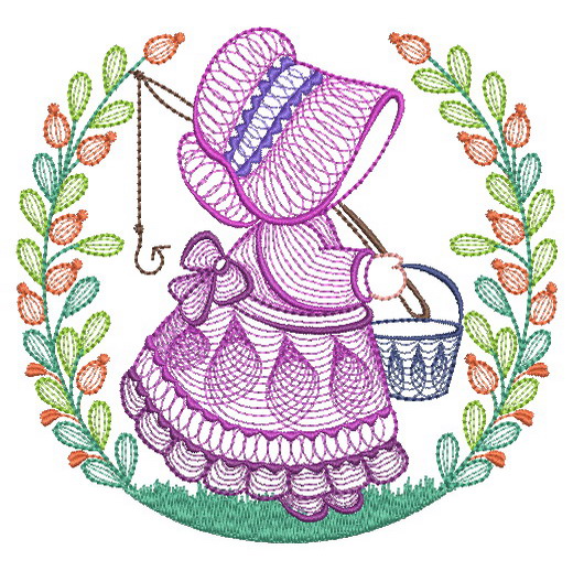 Rippled Sunbonnet Sue | OregonPatchWorks