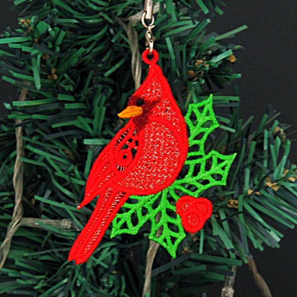 FSL Christmas Cardinal | OregonPatchWorks