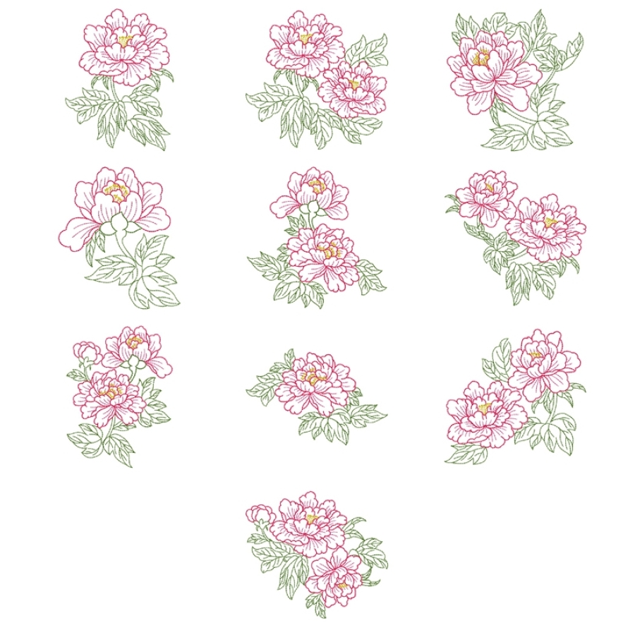 Vintage Peonies