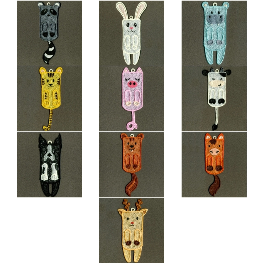 FSL Animal Bookmarks 6