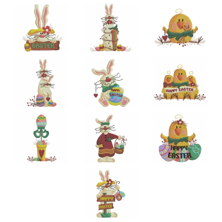 Folk Art Easter