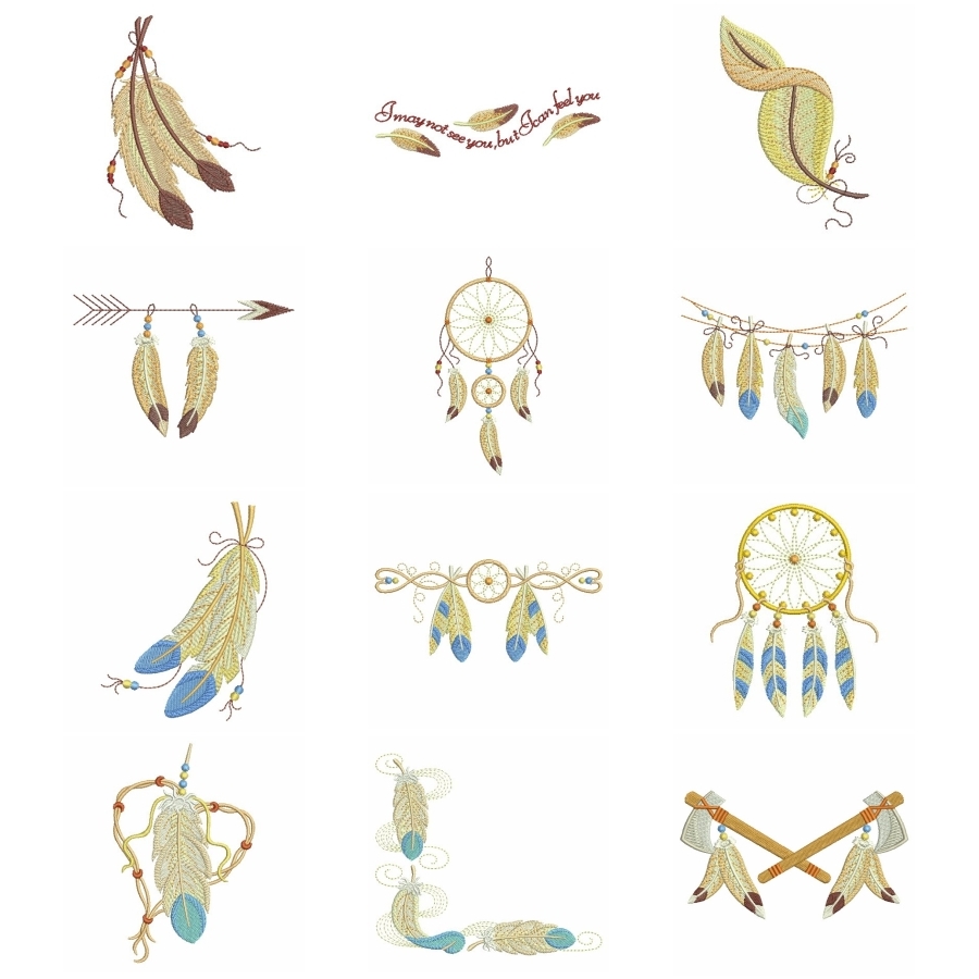 Indian Feathers 4