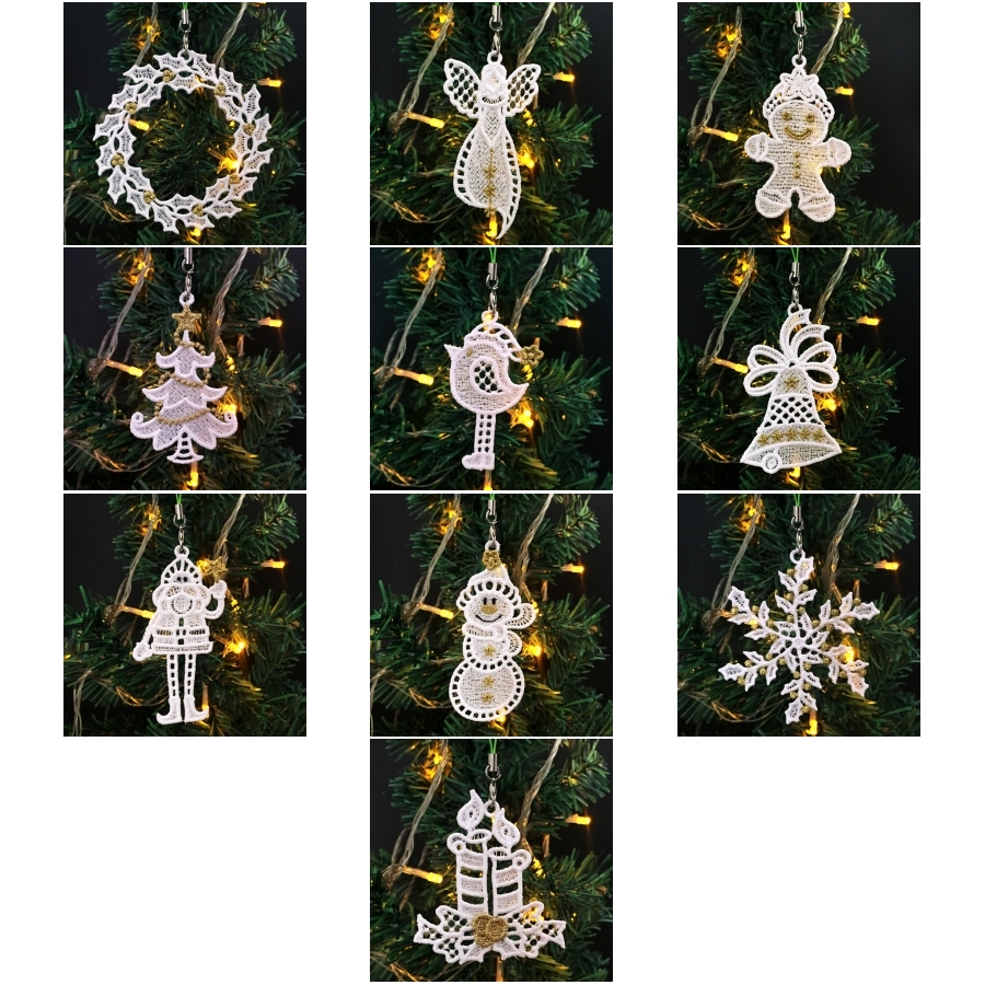 FSL Fancy Christmas Ornaments