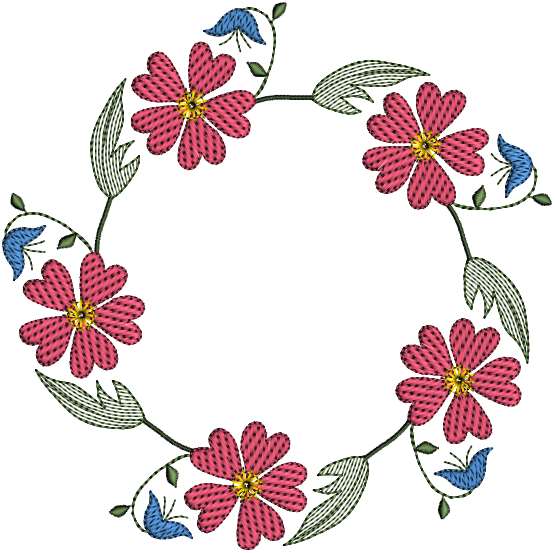 Daisies in Circles | OregonPatchWorks