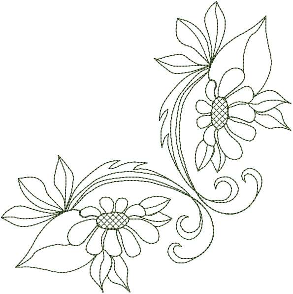 Line Art Floral-11