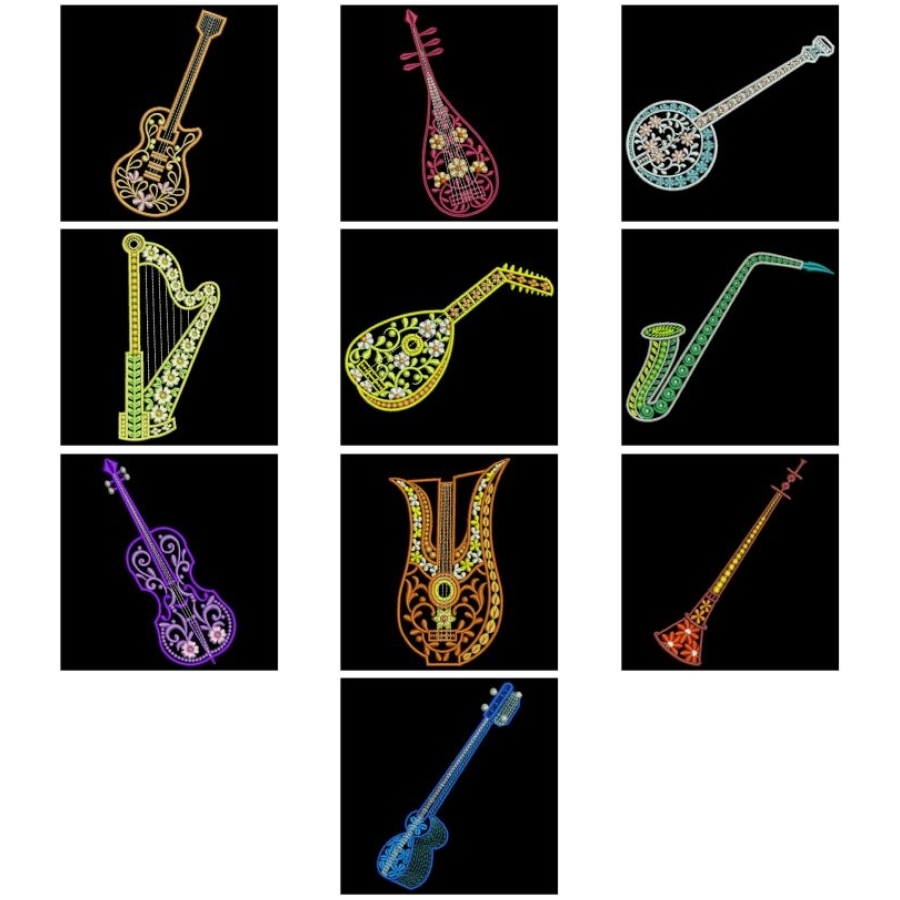 Fancy Musical Instruments 