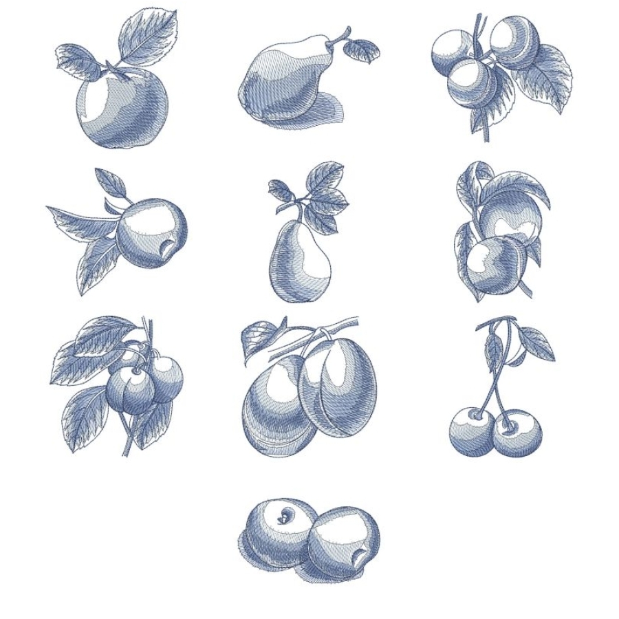 Sketched Fruits 1