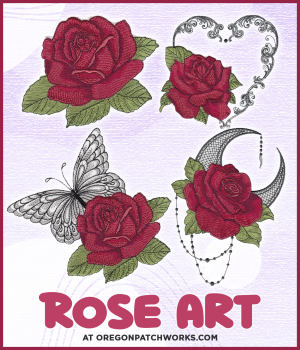 Artistic Designs Rose Art