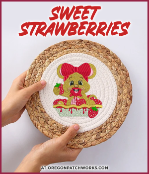 Angel Designs Sweet Strawberries