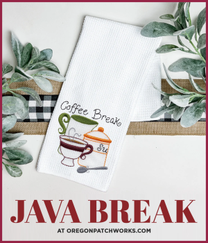 Aunt Martha’s Embroidery Java Break