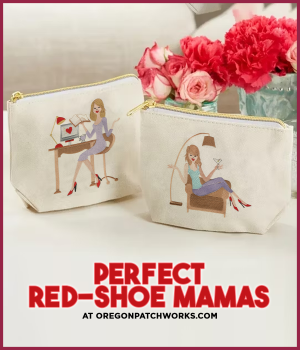 ENIGMA EMBROIDERY Perfect Red-Shoe Mamas