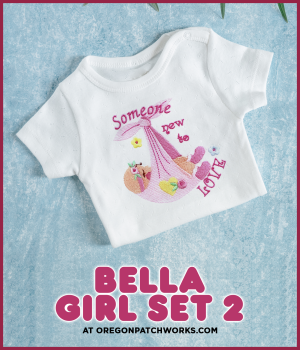 ENIGMA EMBROIDERY Bella Girl Set 2