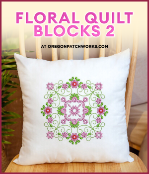 ACE POINTS Floral Quilt Blocks 2